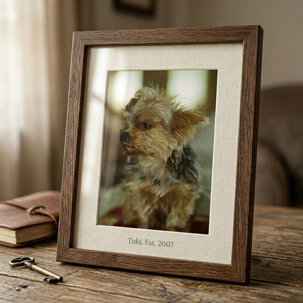 LilTuki custom pet portrait memory artwork